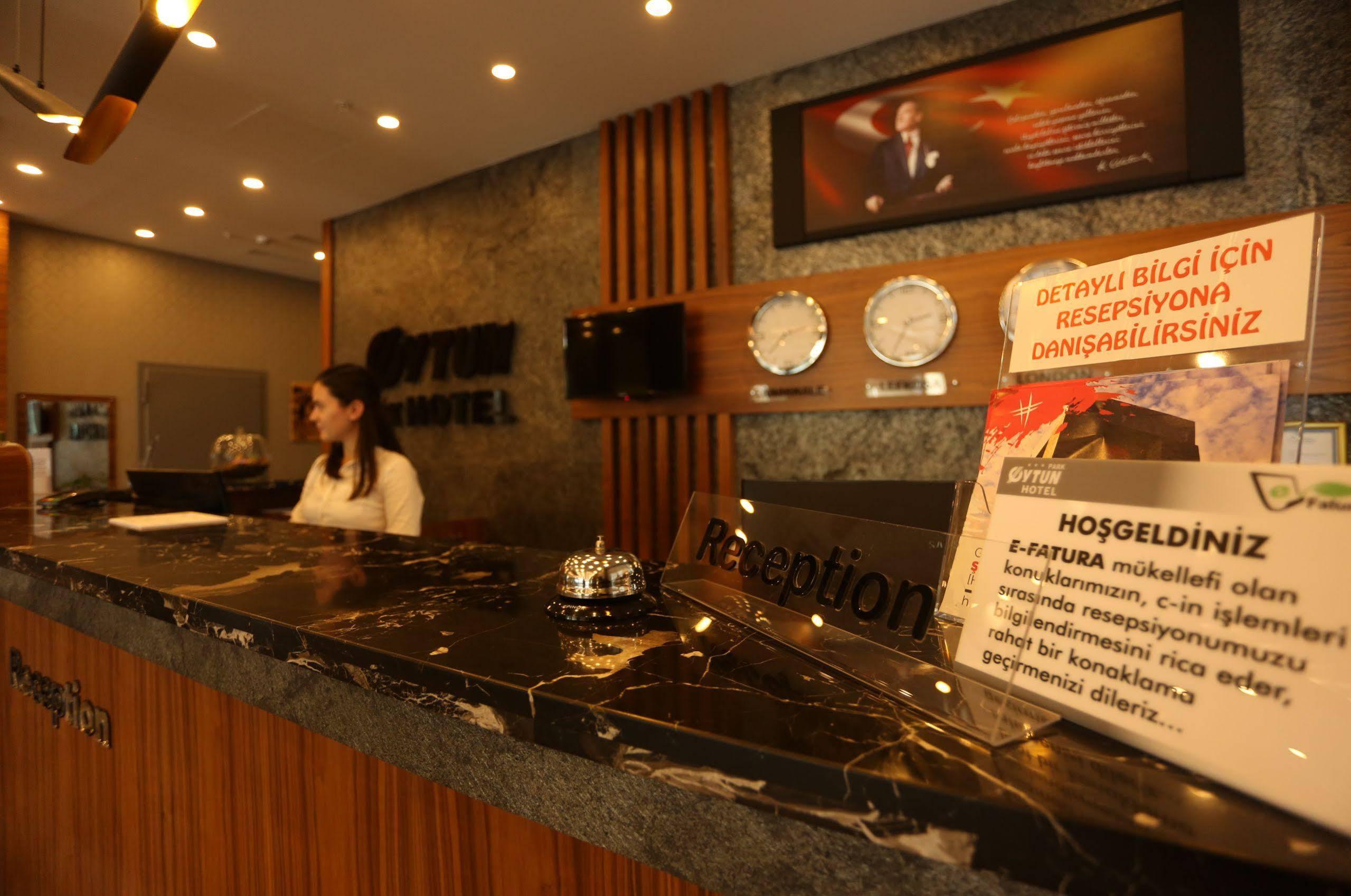 Oytun Park Hotel Canakkale Exterior photo
